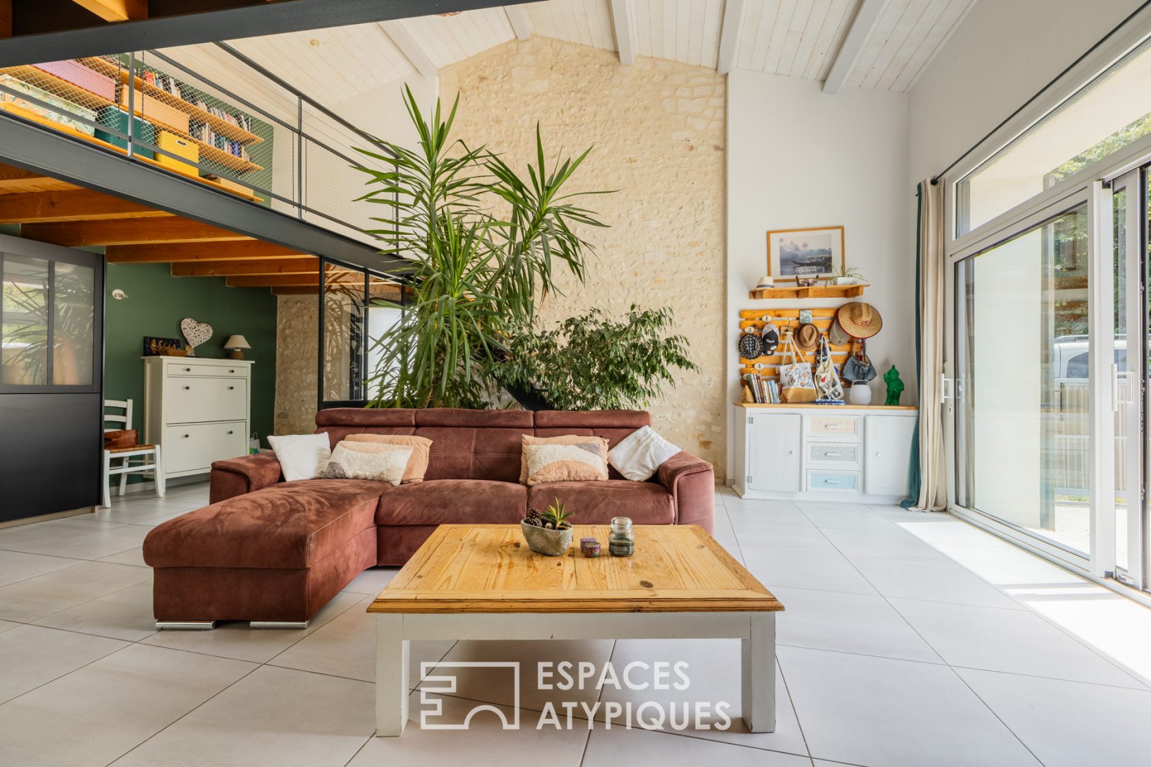 Contemporary renovation with an industrial feel