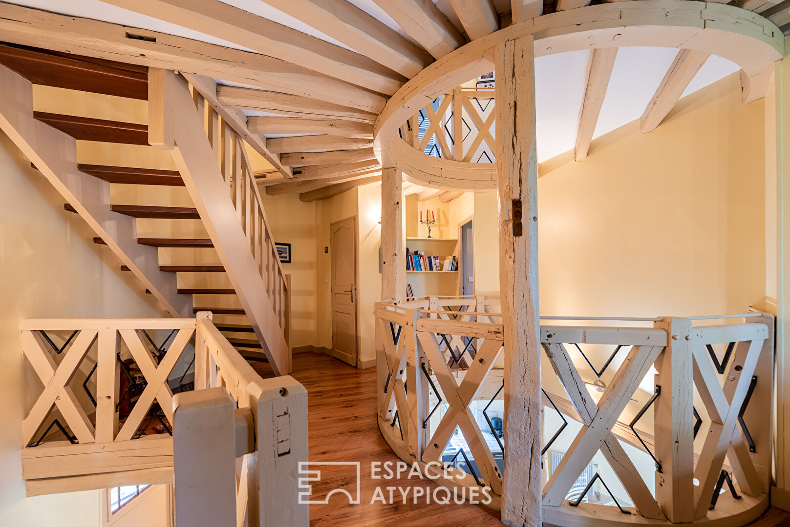 Old furnished mill in a green environment