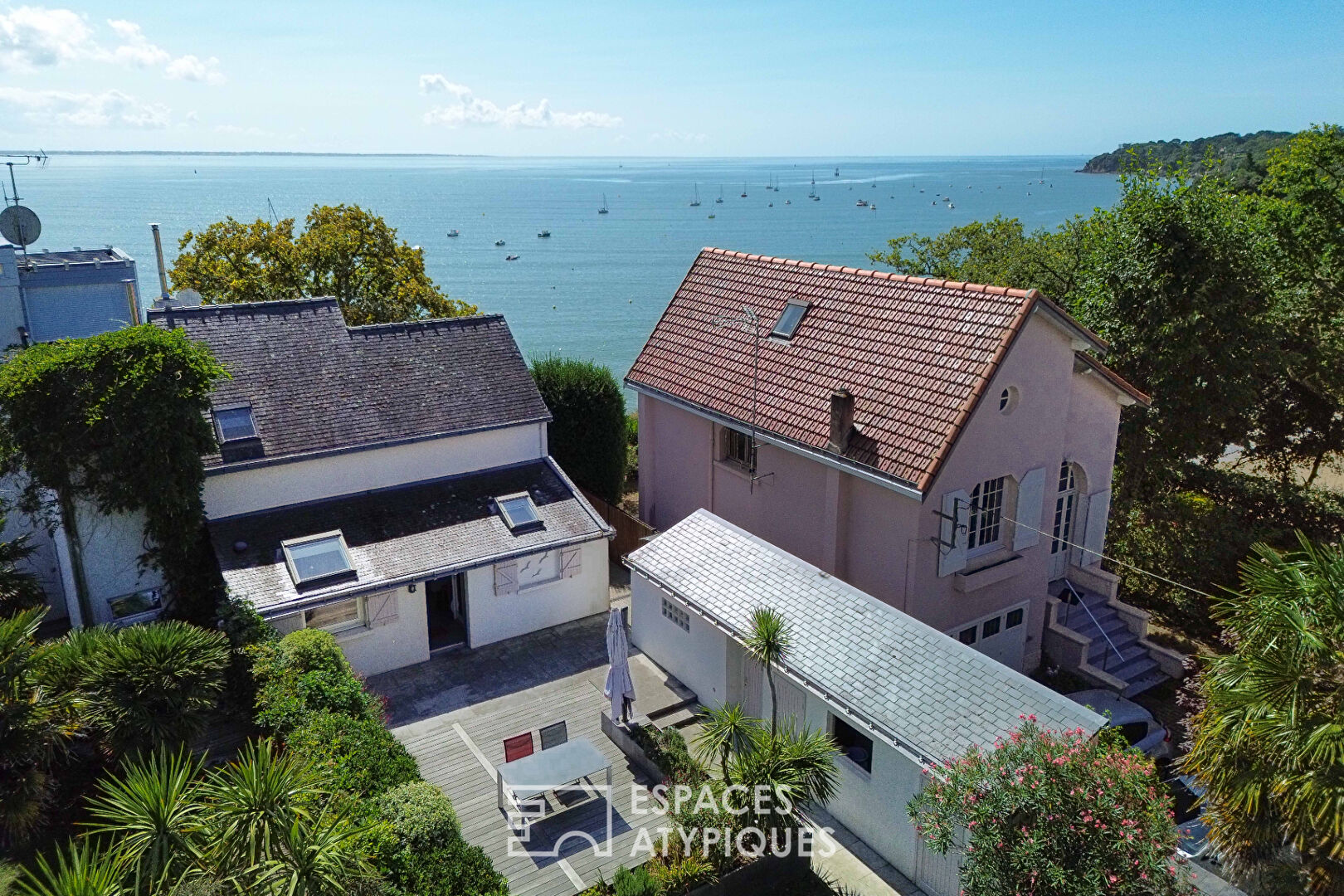 Maison face mer sur le quartier privilégié de Porcé