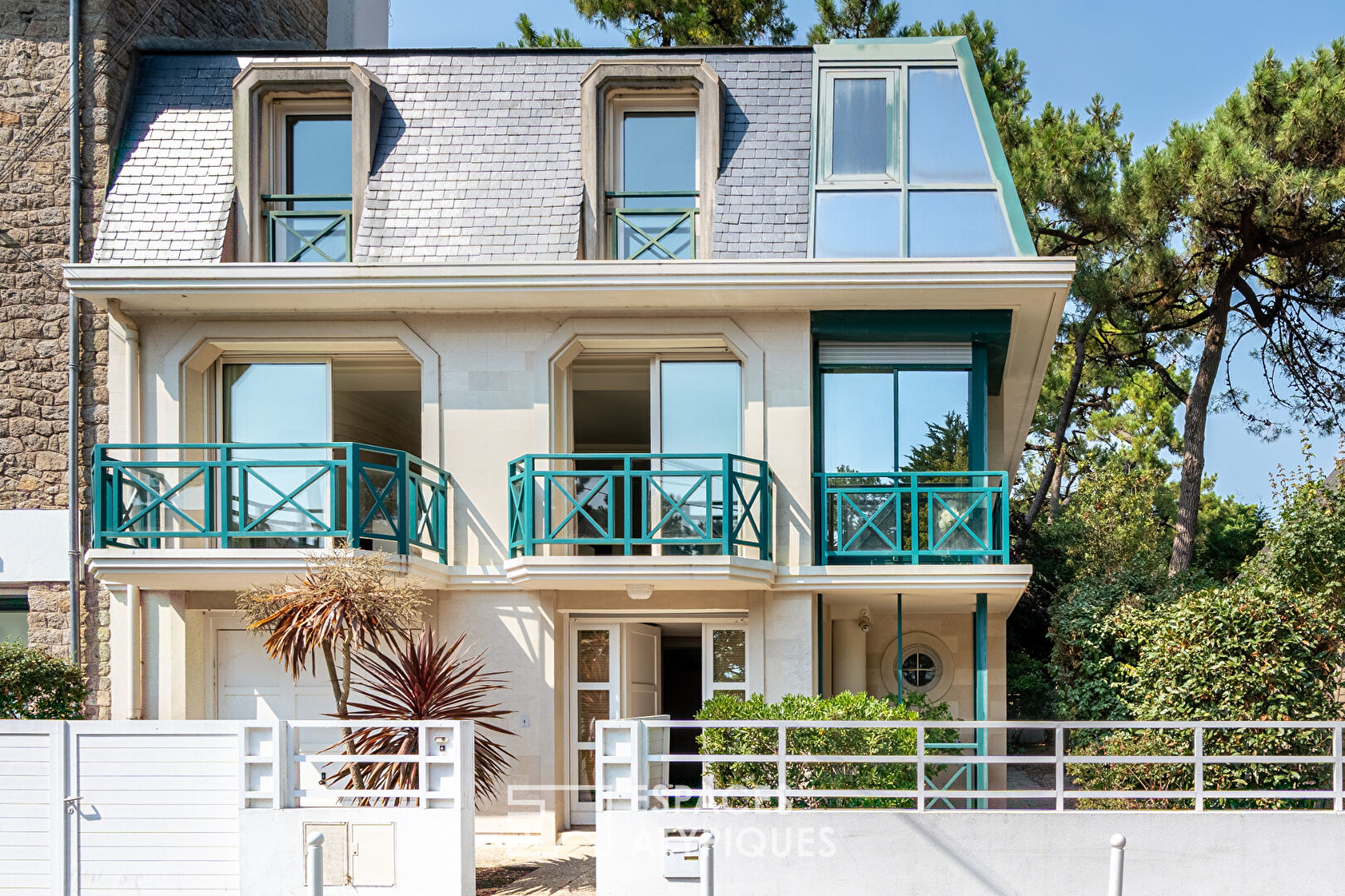 Villa d’architecte vue mer et roof-top à La Baule – Quartier Grands Hotêls