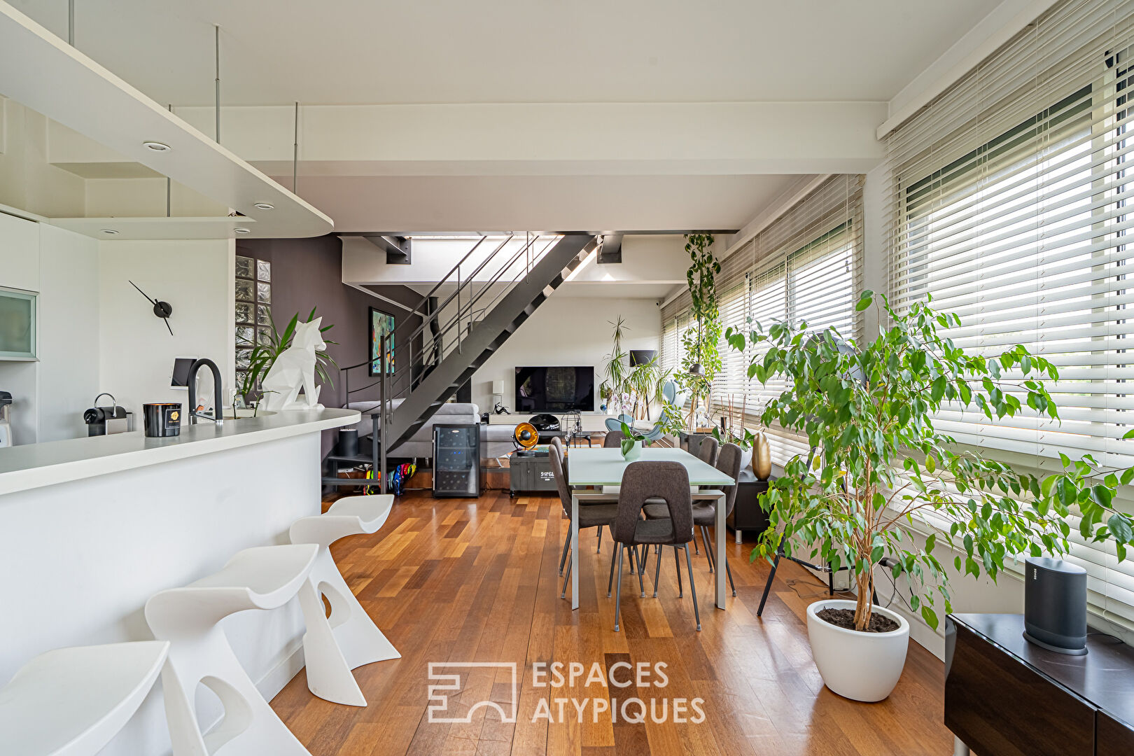 Loft with roof terrace on the edge of Plessis-Robinson