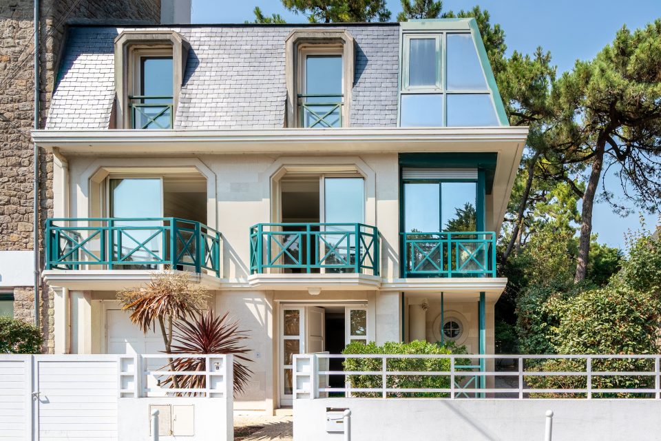 Villa d’architecte vue mer et roof-top à La Baule – Quartier Grands Hotêls