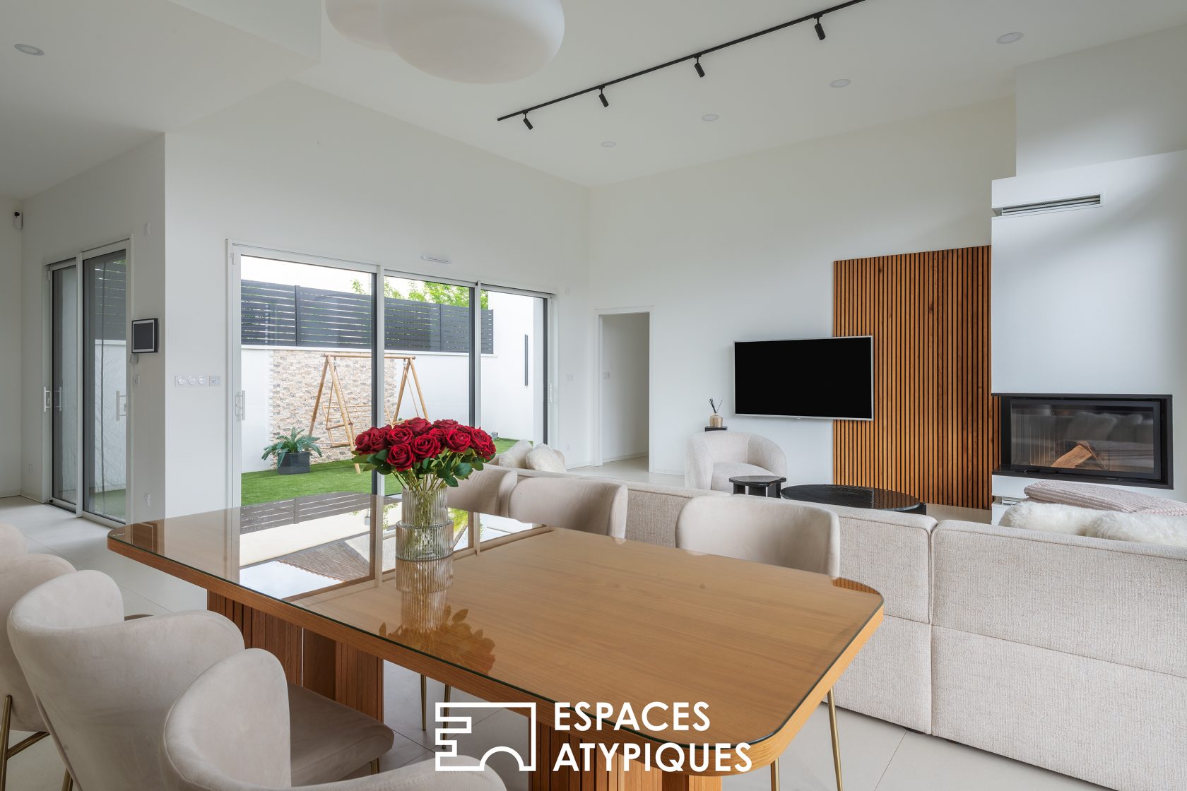 Maison contemporaine de plain pied