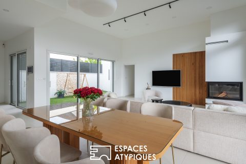 Maison contemporaine de plain pied