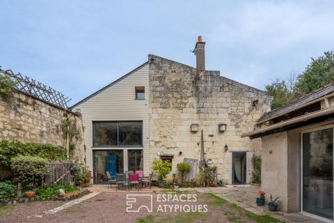 Character house on a hillside