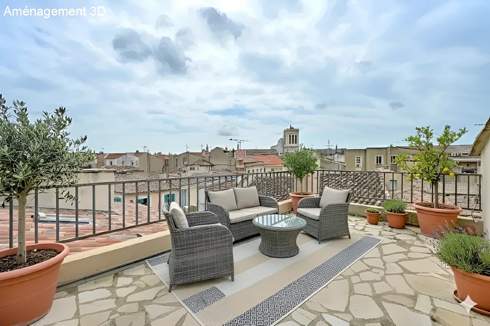 Appartement de caractère avec vue imprenable