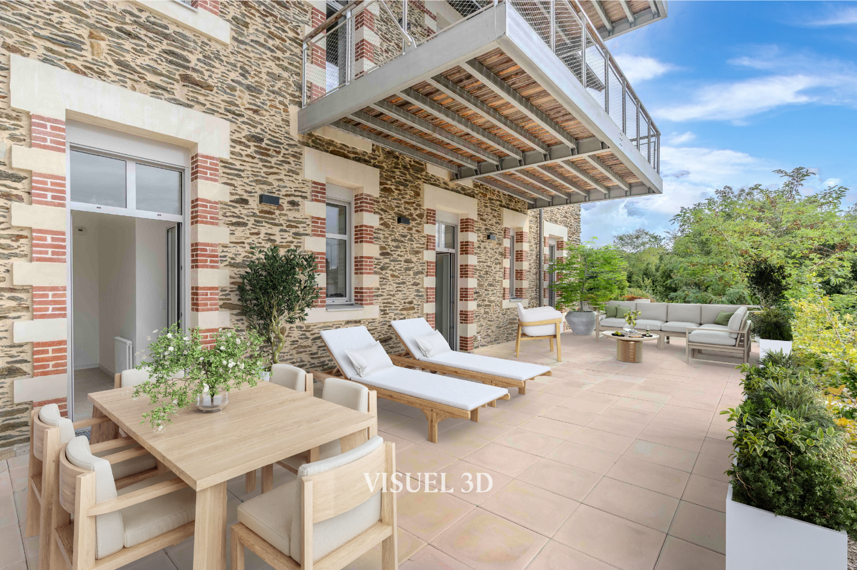 Appartement de standing avec terrasse au coeur de Sainte Marie