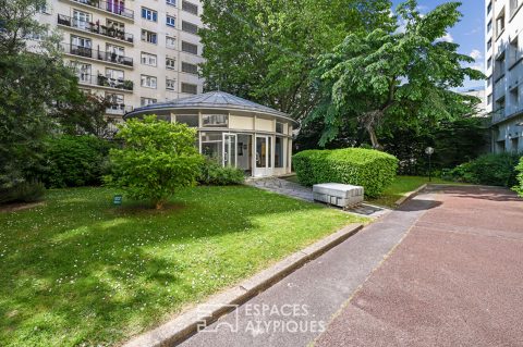 15th arrondissement, unusual and atypical house Saint-Charles district