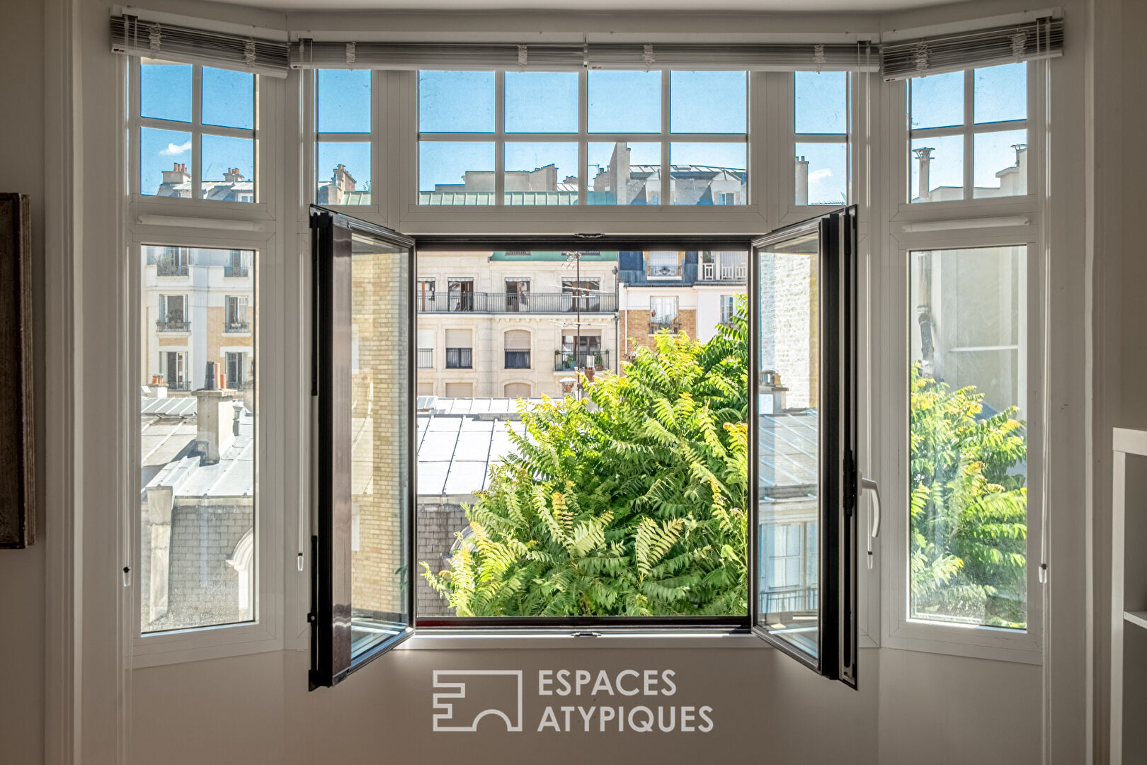 Appartement lumineux et calme dans un immeuble art déco