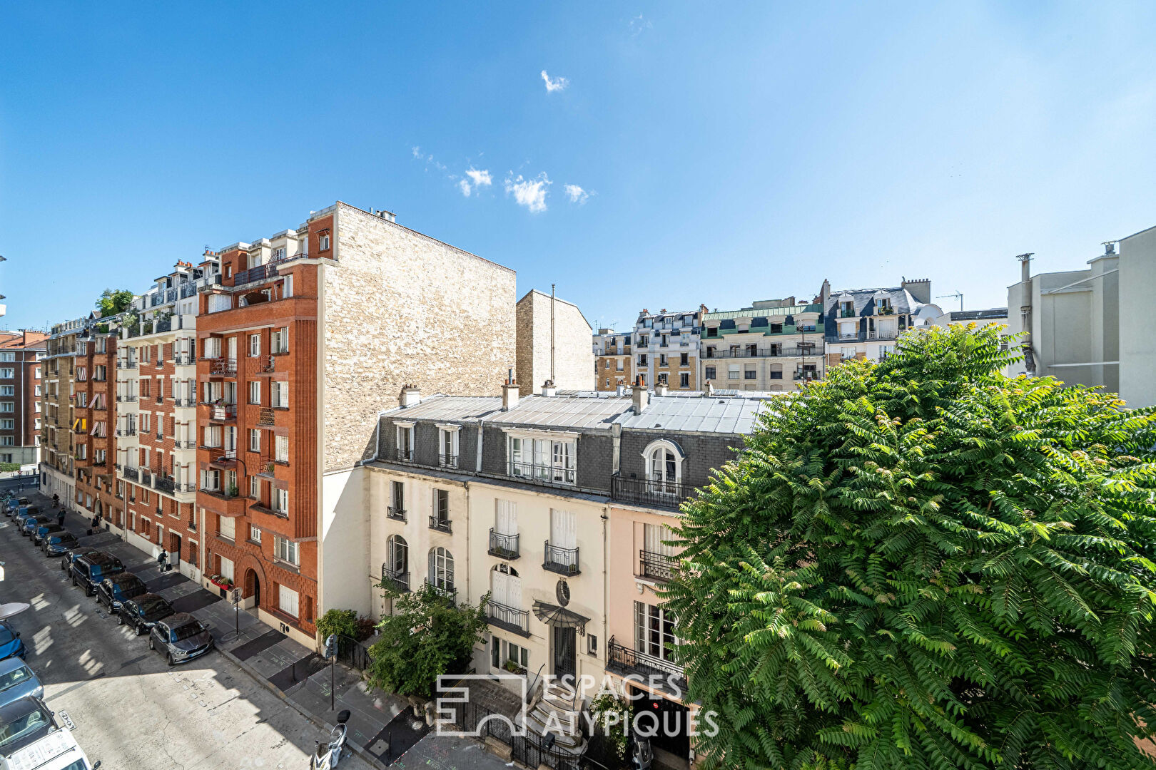 Appartement lumineux et calme dans un immeuble art déco