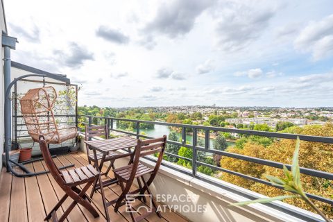Appartement familial avec vue panoramique sur la Marne