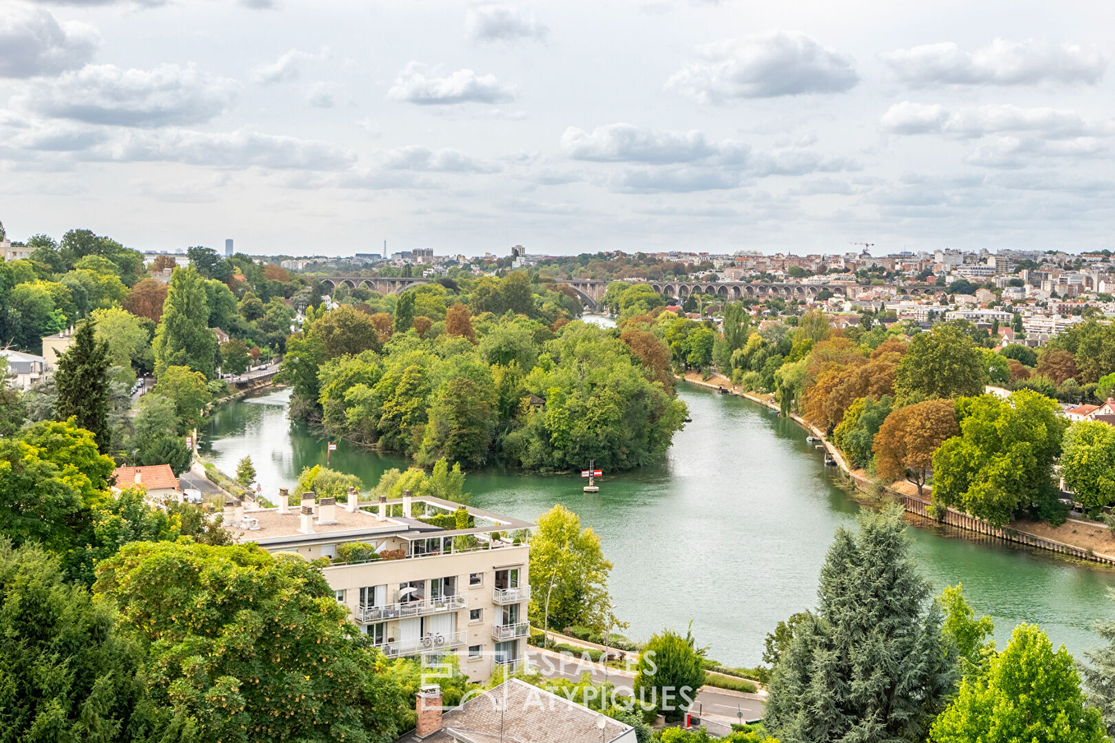 Appartement familial avec vue panoramique sur la Marne