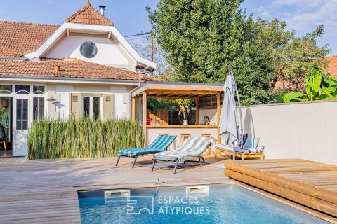 A colorful Arcachon interlude between the port and the city center