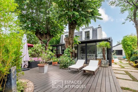 Maison d’architecte confidentielle à La Varenne Saint-Hilaire