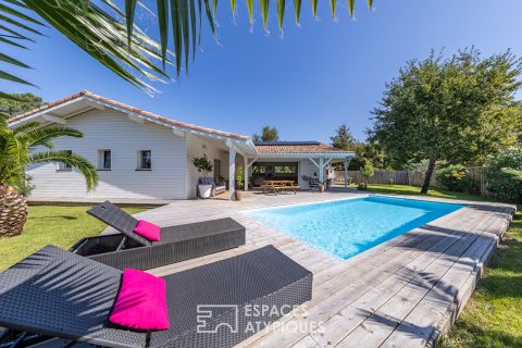 Villa contemporaine aux airs de vacances