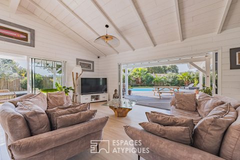 Villa contemporaine aux airs de vacances