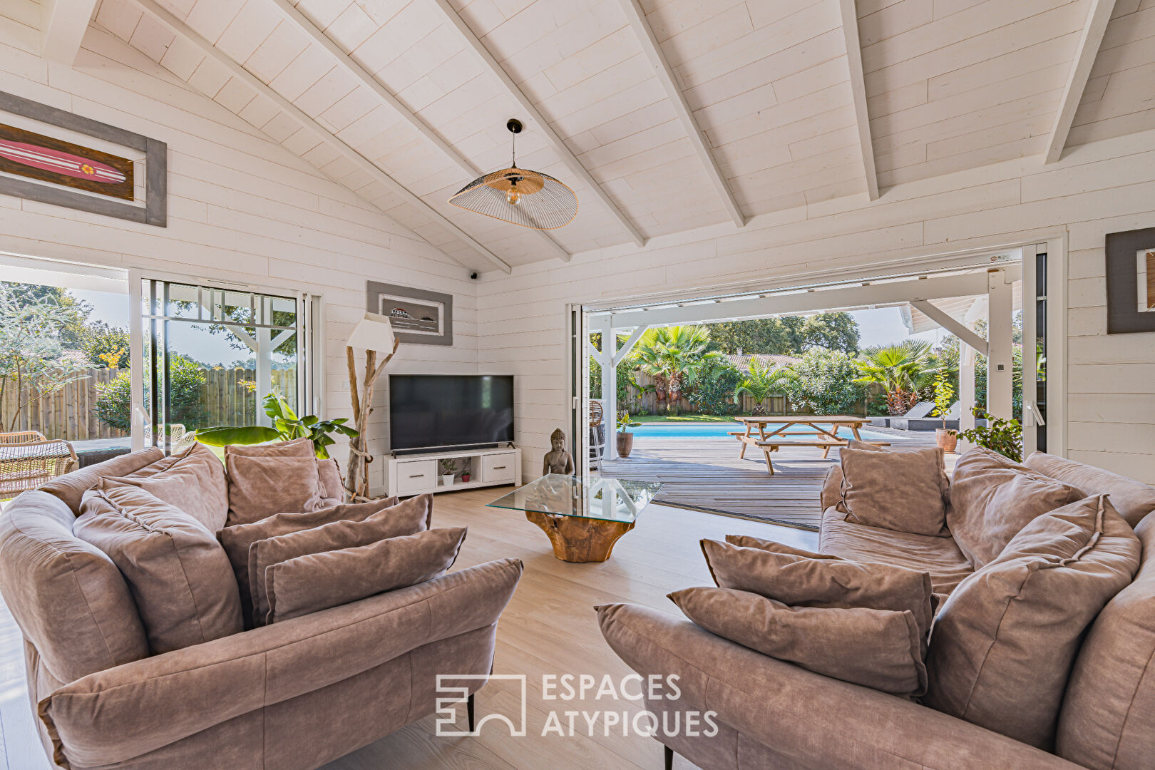 Villa contemporaine aux airs de vacances