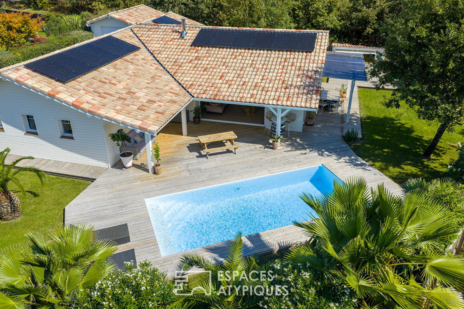 Villa contemporaine aux airs de vacances