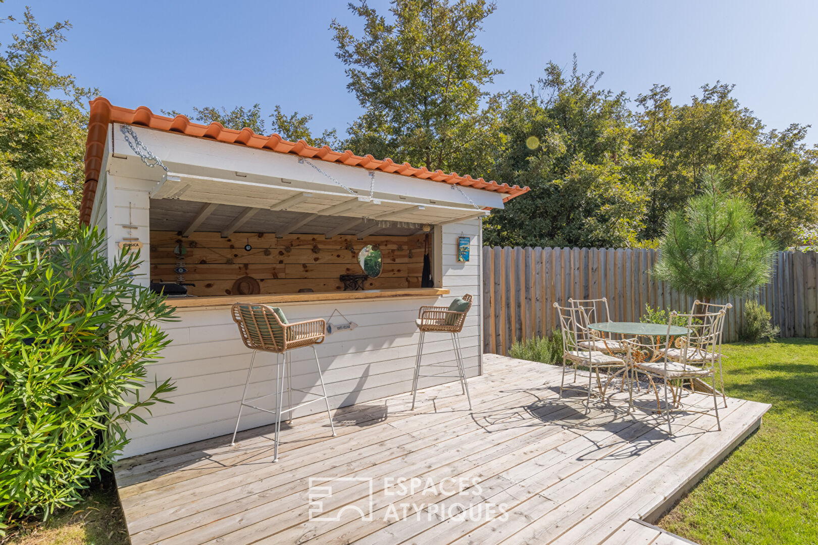 Villa contemporaine aux airs de vacances