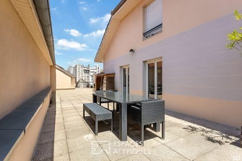 Duplex en dernier étage avec terrasse