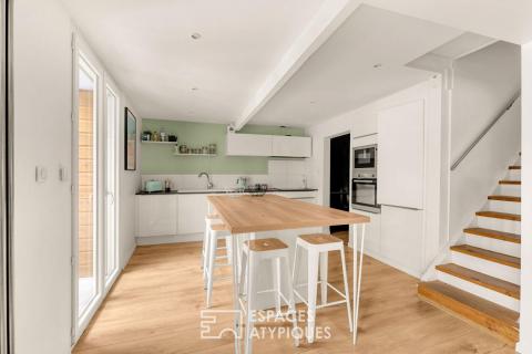 Maison rénovée avec jardin à Fonsorbes