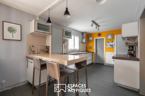 Maison familiale moderne avec piscine à Sainte-Luce-sur-Loire