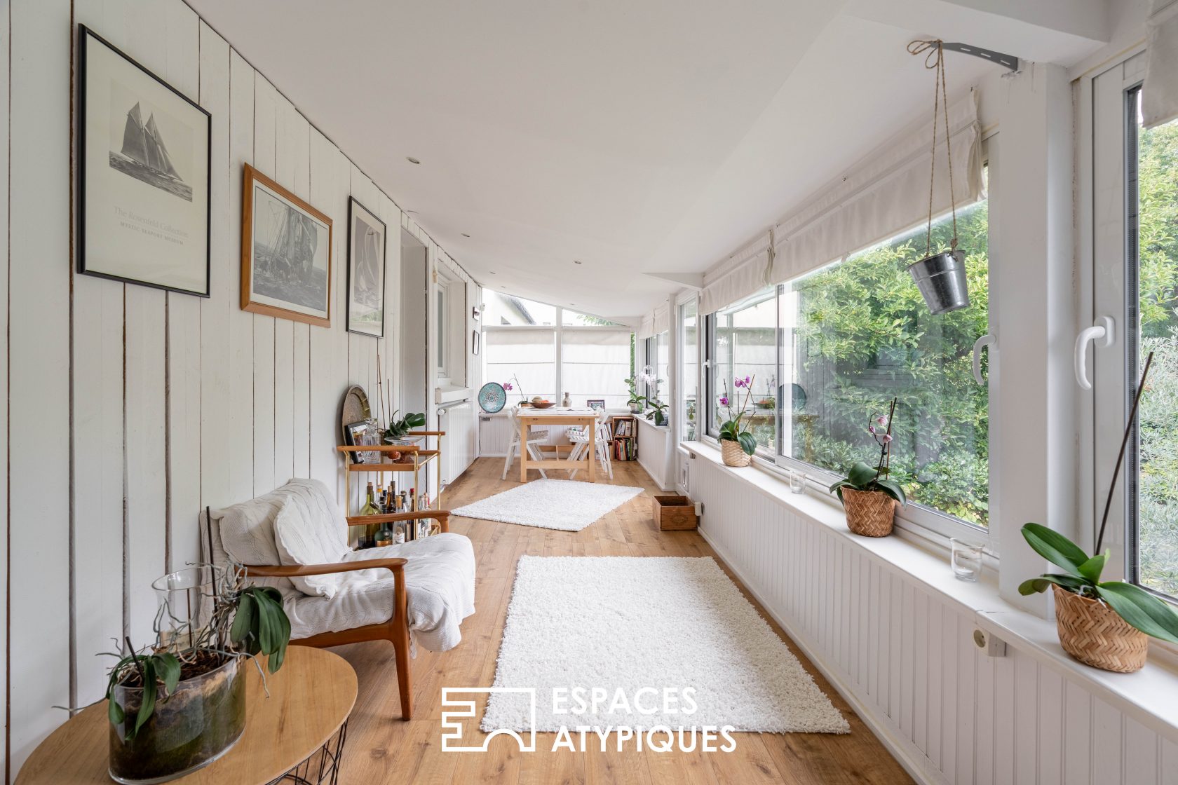 Nantes  Zola / Dervalières –  Maison familiale des années 50 avec véranda et jardin