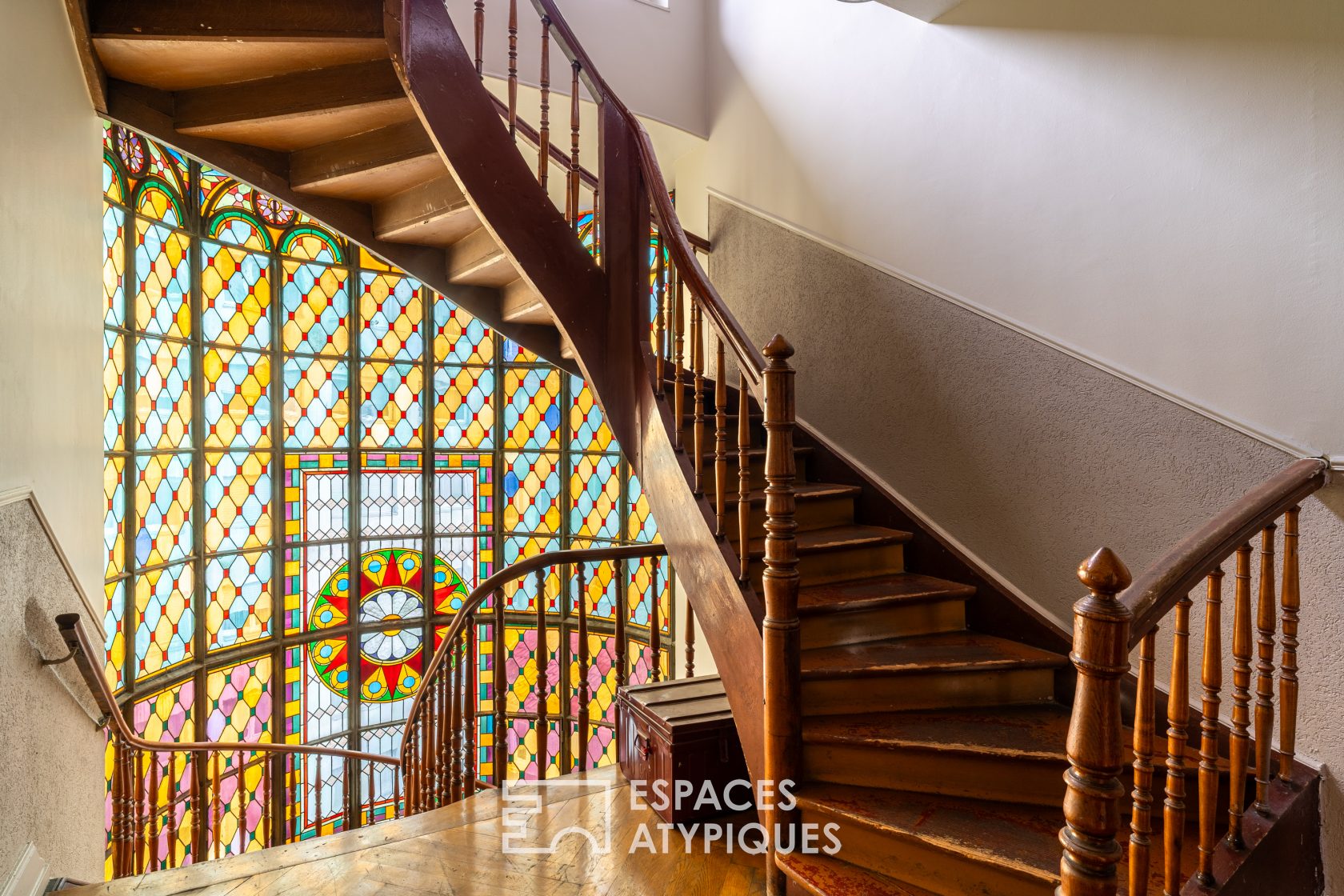 Appartement de caractère en étage élevé