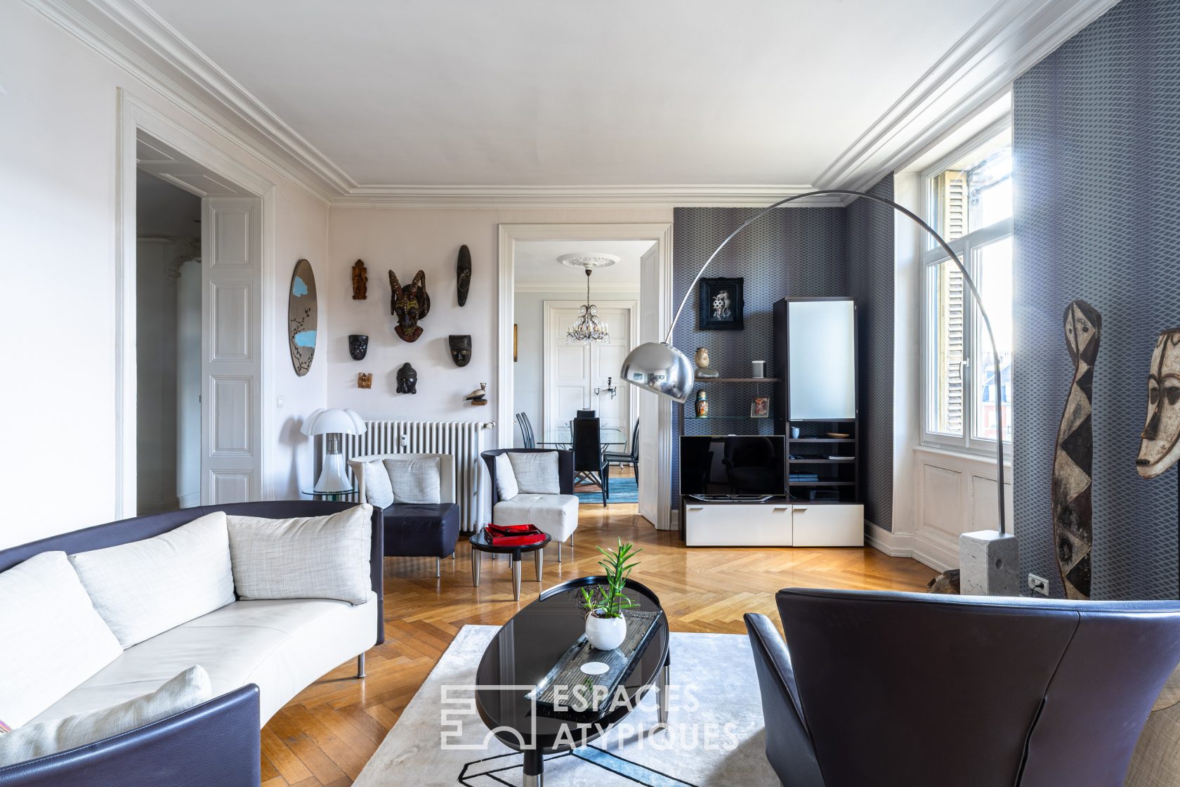 Characterful apartment on a high floor