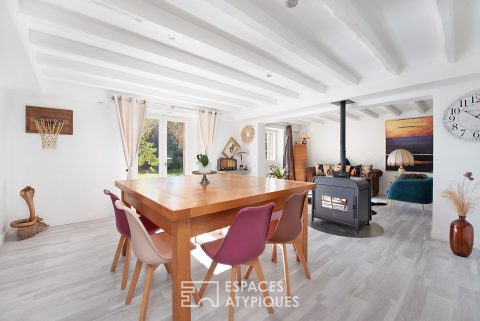 Maison de caractère avec dépendance et parc arboré