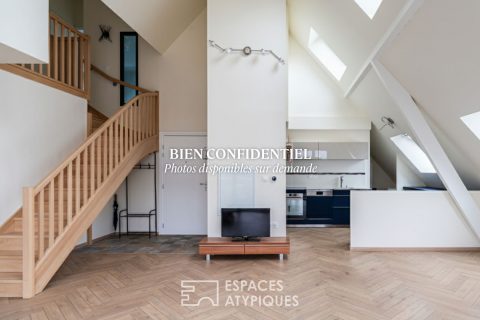 Attique en duplex et sa terrasse