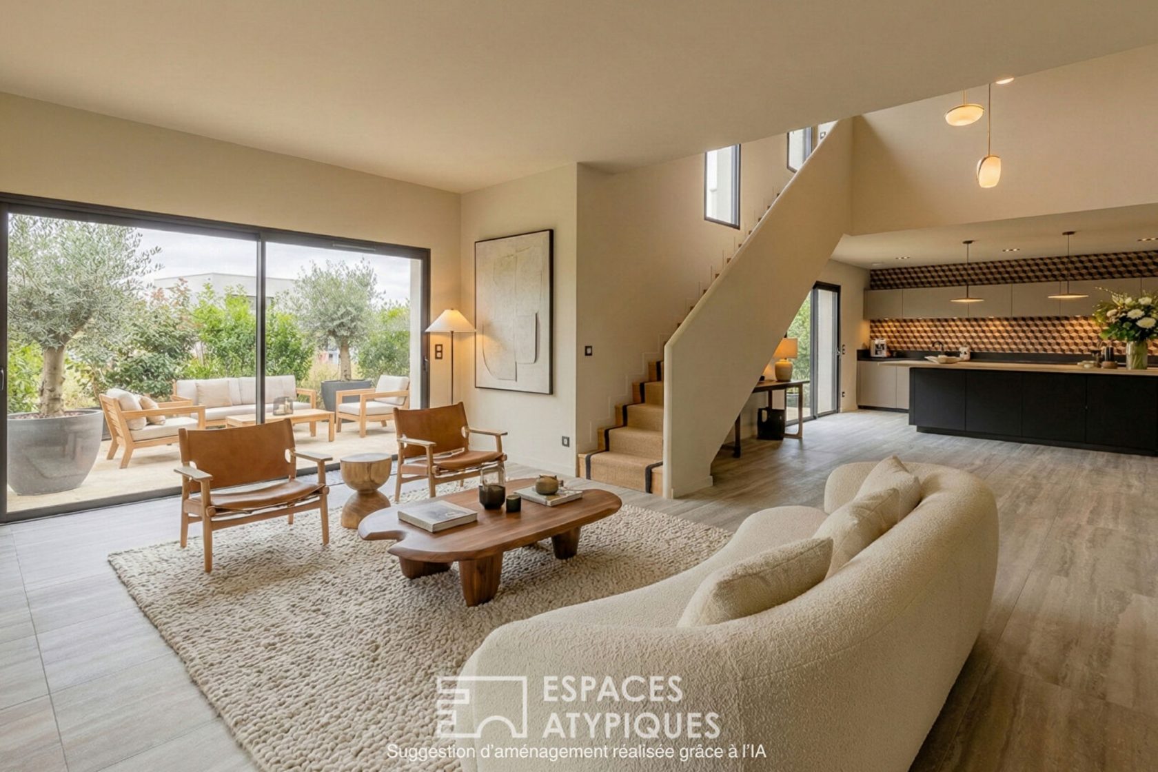 Contemporaine d&rsquo;exception avec vue sur le golf