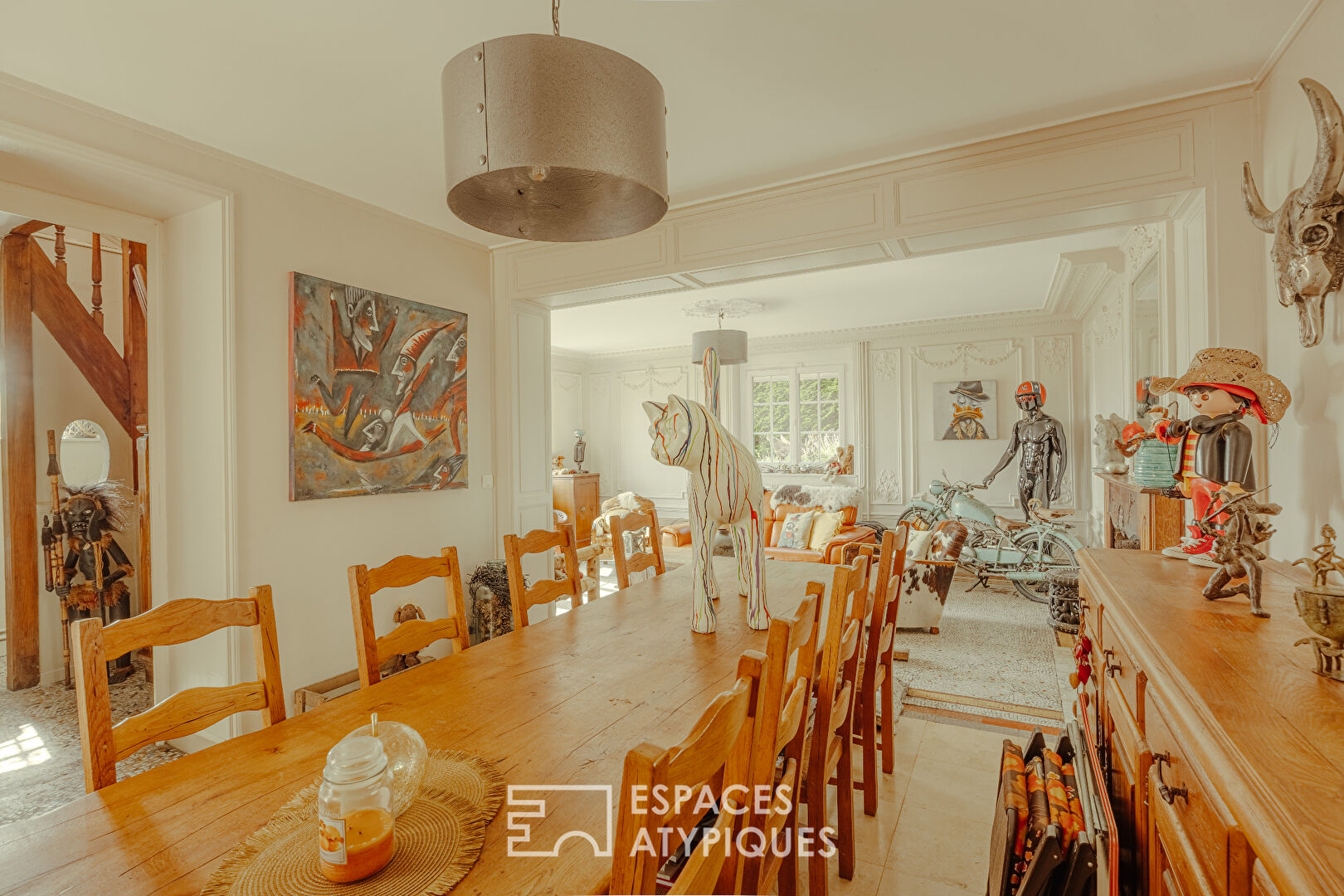 Exceptional – Pretty estate of 3 houses facing the ponds