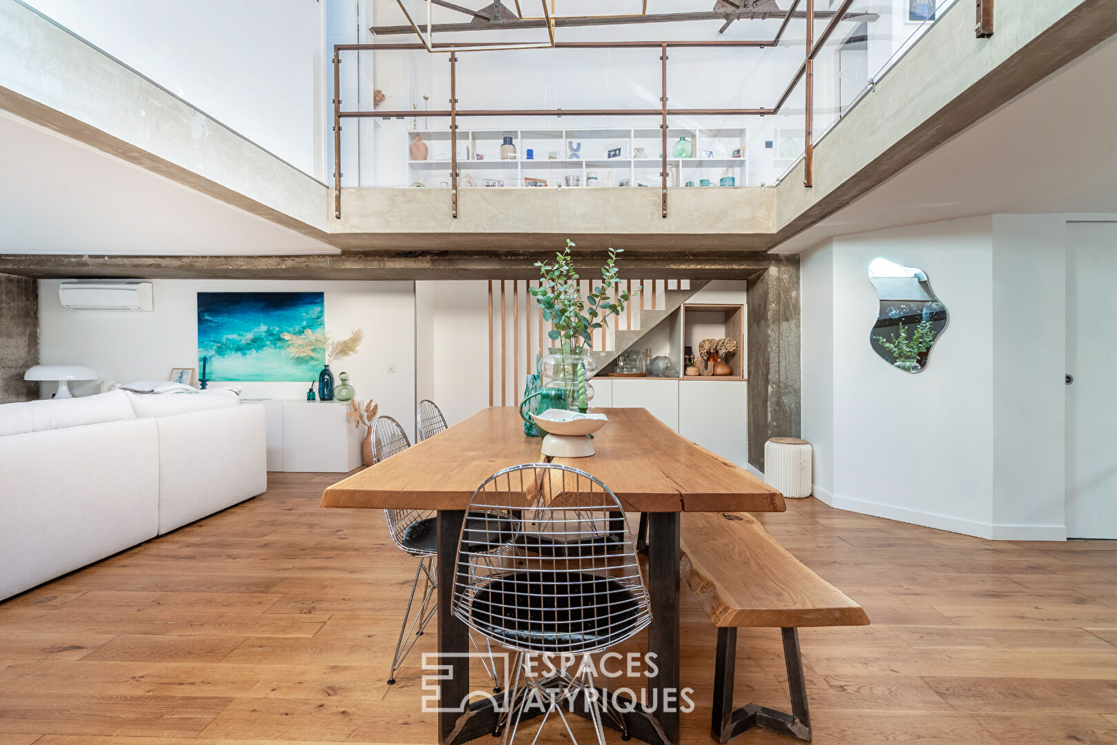 Loft en duplex avec terrasse
