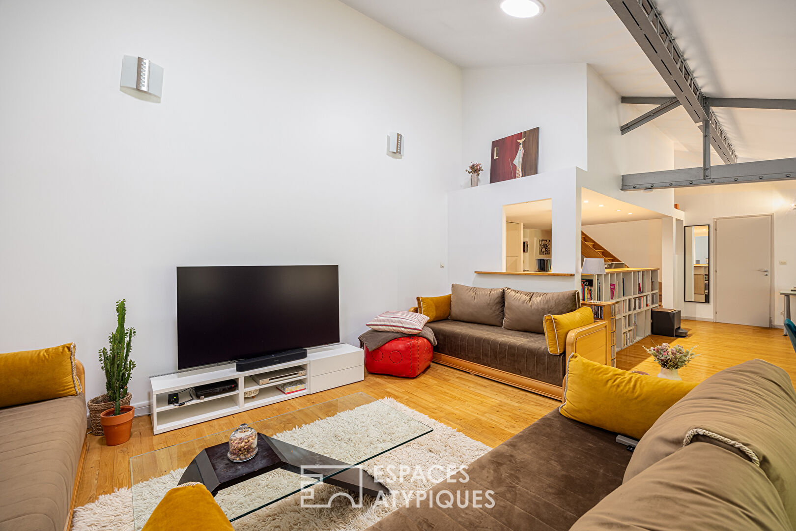 Loft en dernier étage avec vue sur la nature