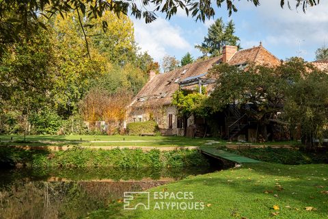 Charming apartment in a former 18th-century mill, near Rambouillet