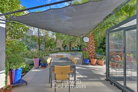 House with landscaped garden and swimming pool, a stone’s throw from the city center of Sète