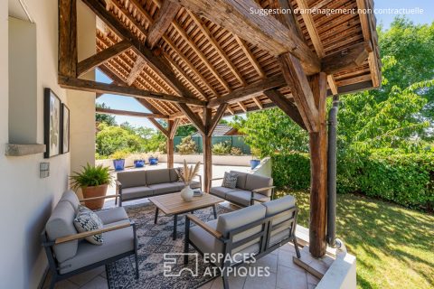 La Maison contemporaine aux volumes généreux à Yerres