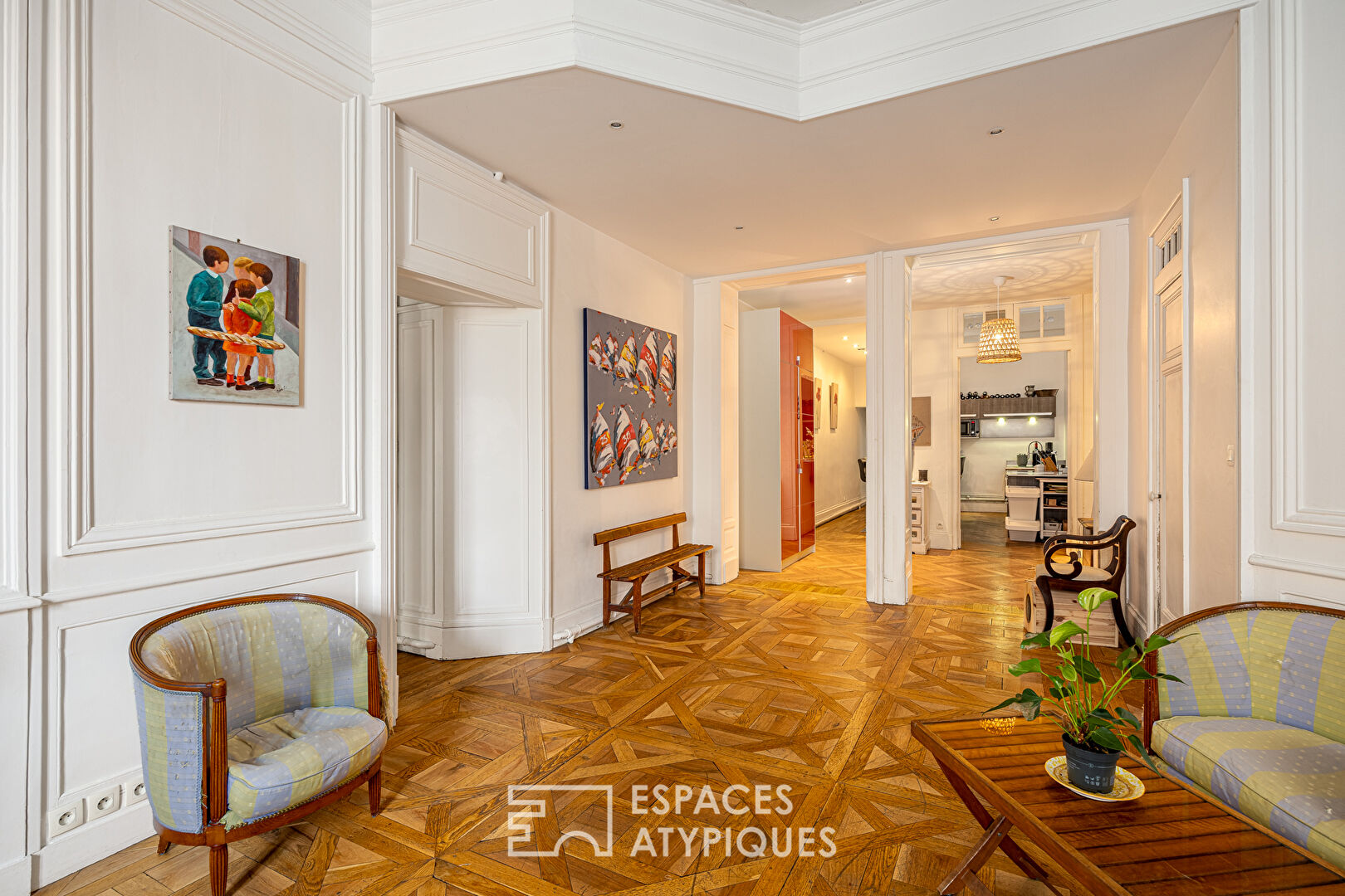 Appartement de charme Place Bellecour