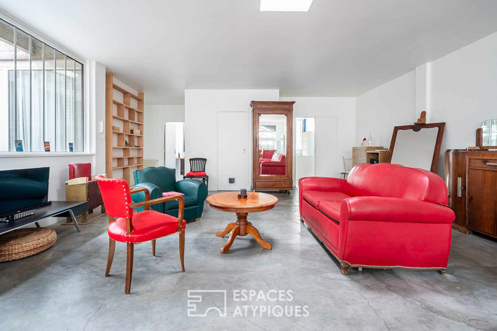 Loft lumineux dans une ancienne usine