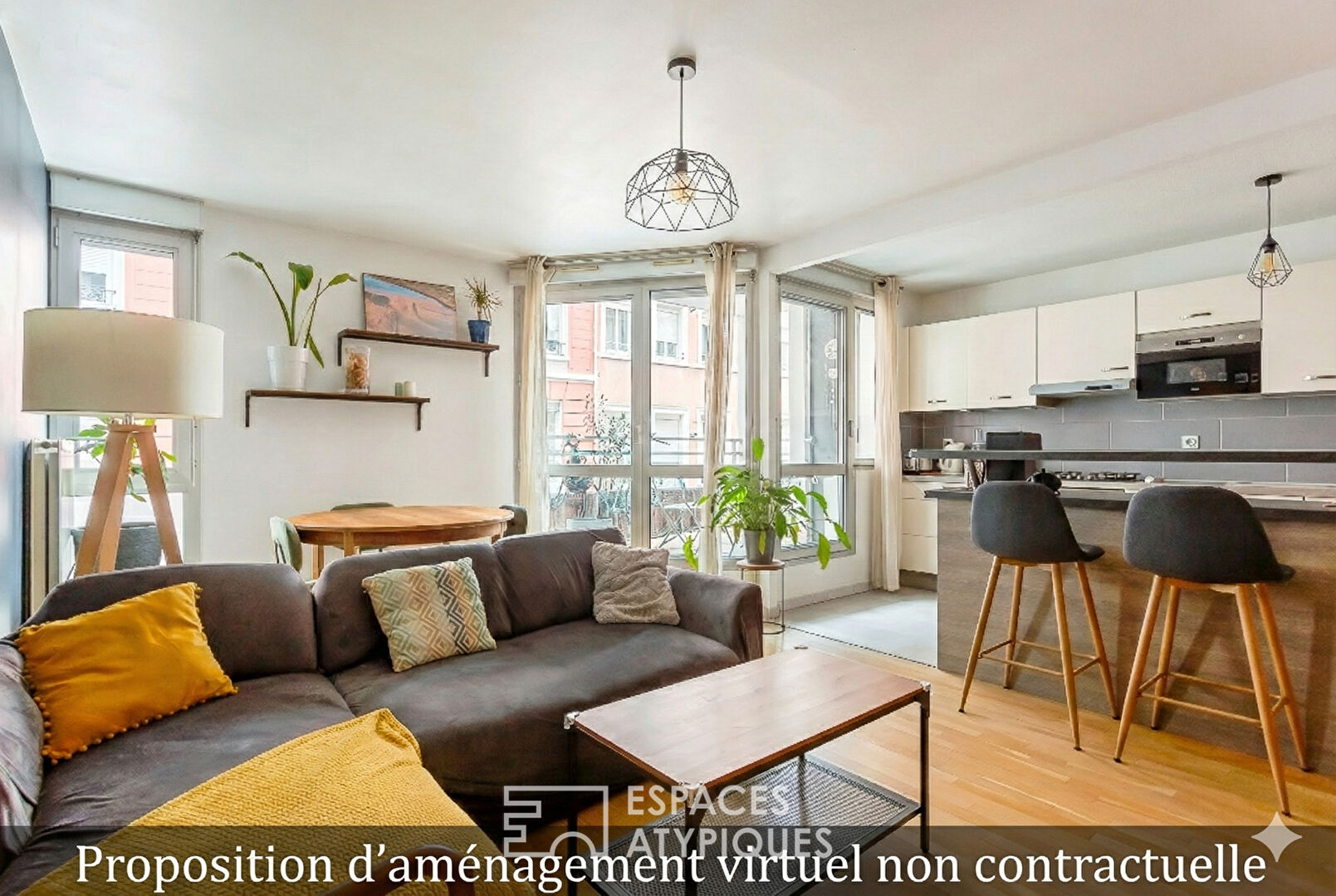 Renovated 2-bedroom apartment close to the 6th arrondissement
