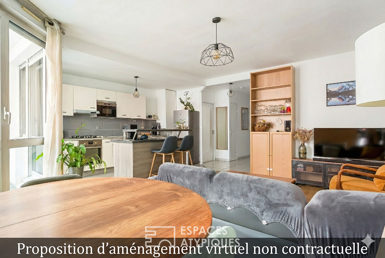 Renovated 2-bedroom apartment close to the 6th arrondissement