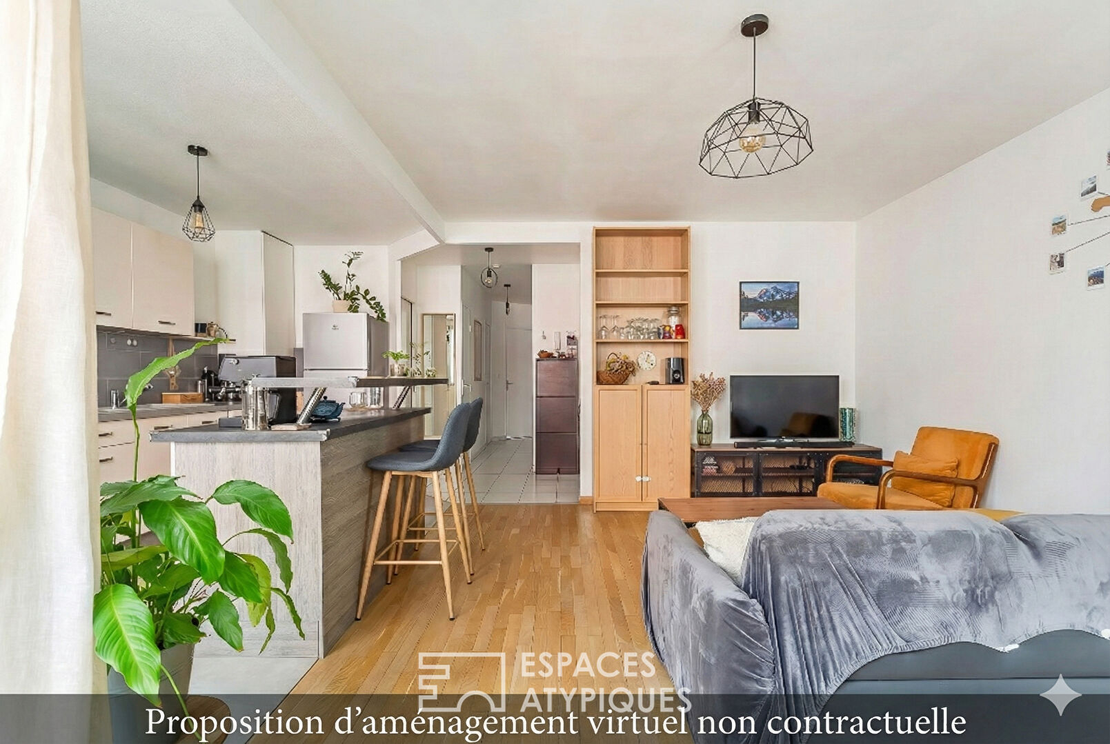 Renovated 2-bedroom apartment close to the 6th arrondissement