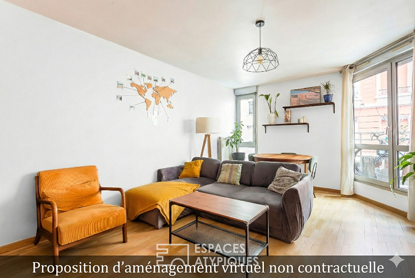 Renovated 2-bedroom apartment close to the 6th arrondissement