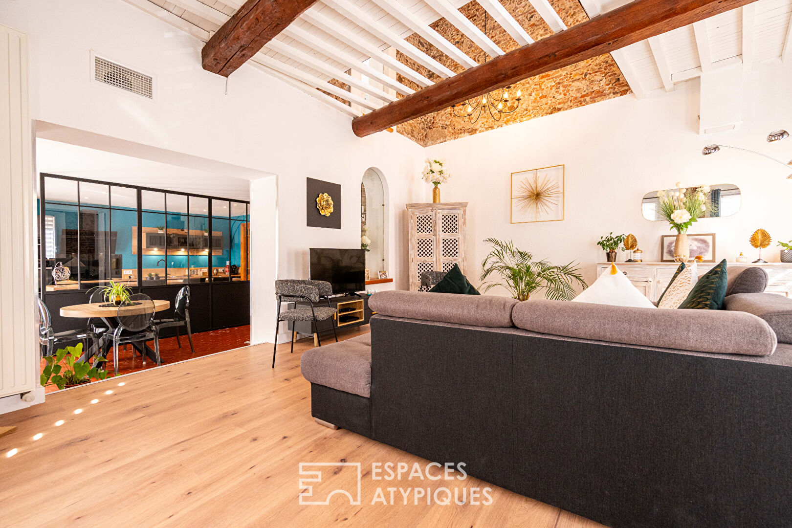 Superbe maison de village rénovée avec cour intérieure