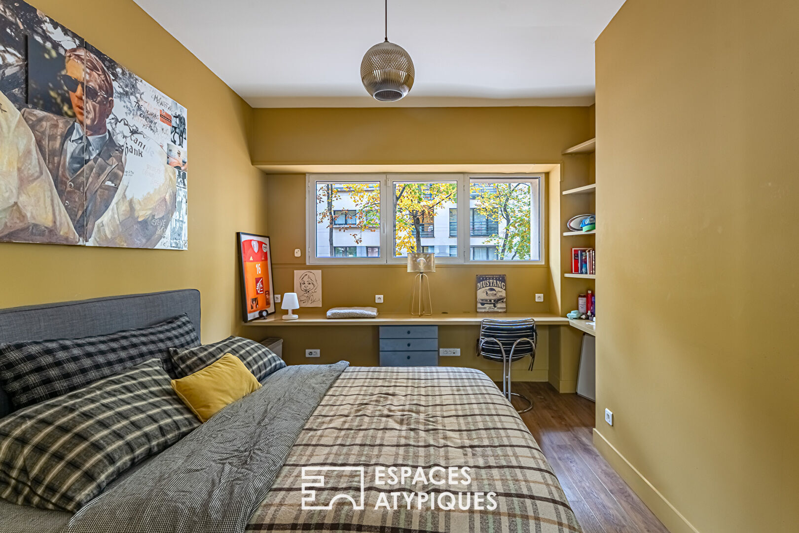 Loft contemporain familial avec patio aux perspectives spectaculaires