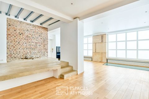 Former photo studio transformed into a triplex in Marcadet – Poissonniers