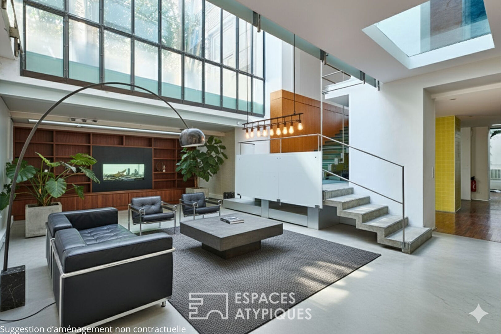 Loft avec piscine et commercialité au Marché Saint-Martin