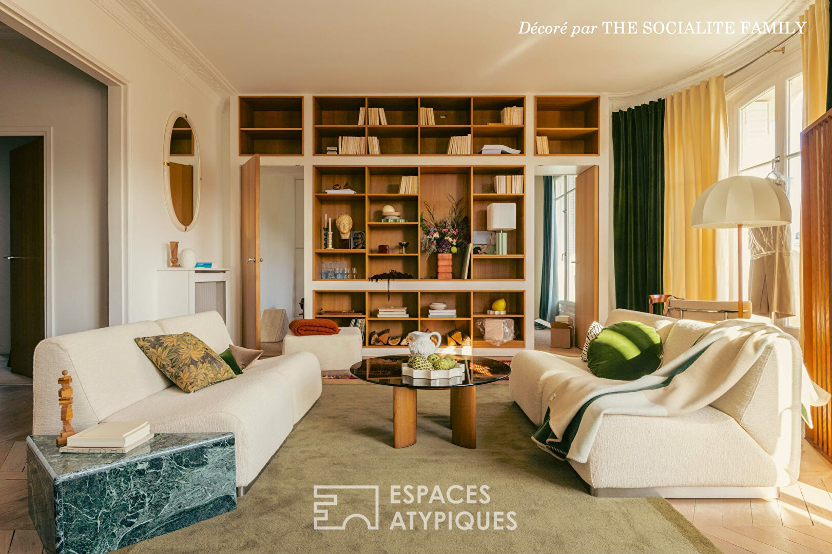 Haussmannian apartment on a high floor with balconies and a view – Village d’Auteuil