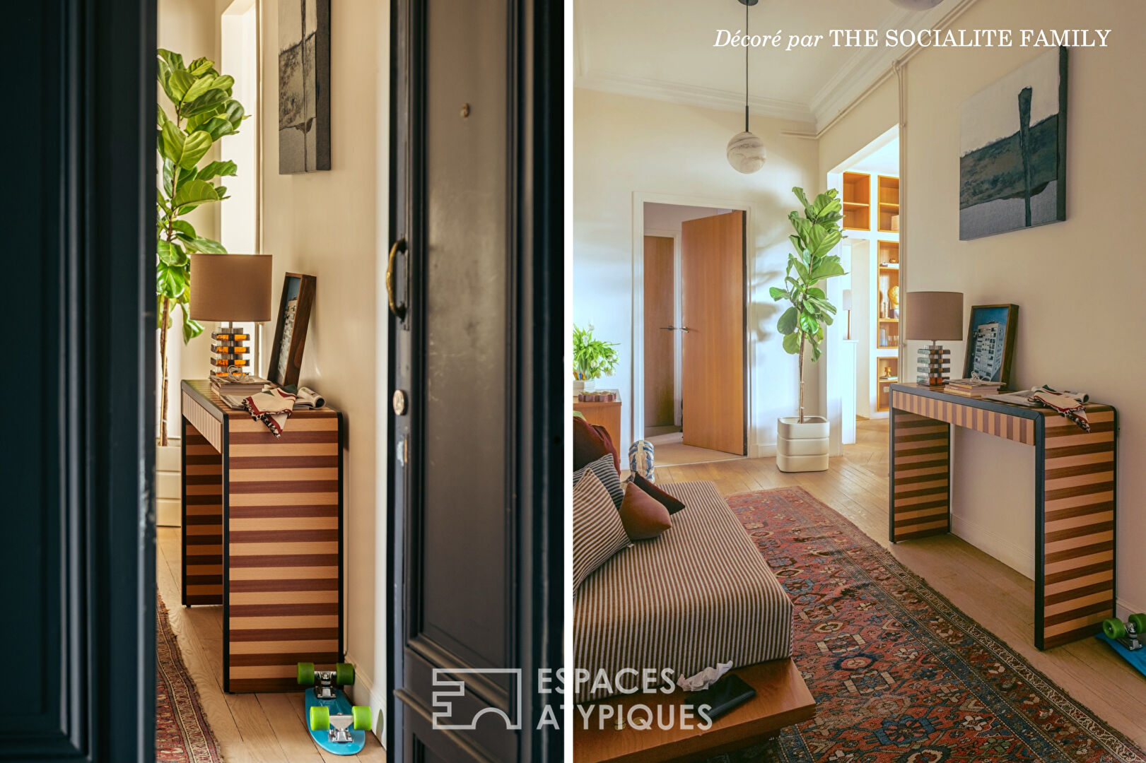 Haussmannian apartment on a high floor with balconies and a view – Village d’Auteuil